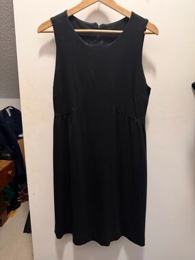 Rachel Pally Black Sleeveless Ponte Knit Mini Shift Dress
